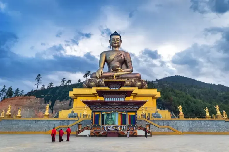 Blissful Bhutan Buddha Dordenma