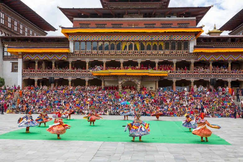 Gateway to Bhutan Festival Dance Dzong